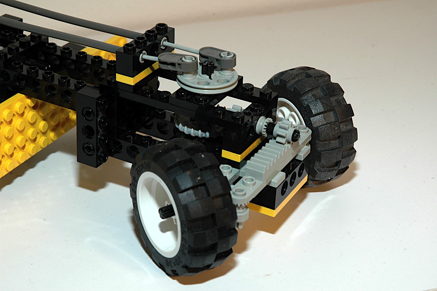 Lego technic steering online system